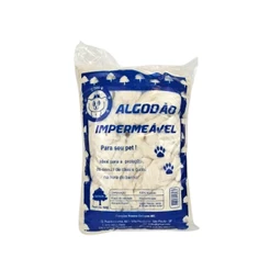 Pacote de Algodão Impermeável Hidrófobo Para Pet Cães Gatos - 500g