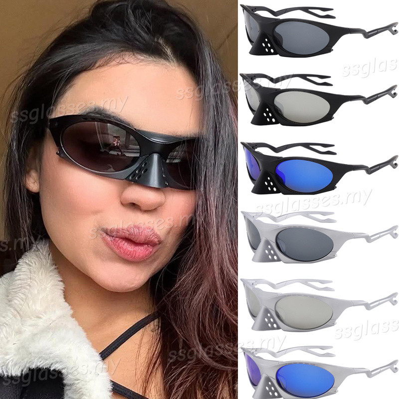 Óculos De Sol De Ciclismo Masculino Ao Ar Livre Motocicleta Bicicleta Esportes Correndo Condução UV400