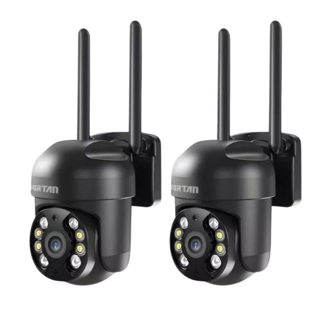 Kit 2 Câmera de Segurança Infravermelho À Prova D'água Yousee Preto em Oferta na Shopee