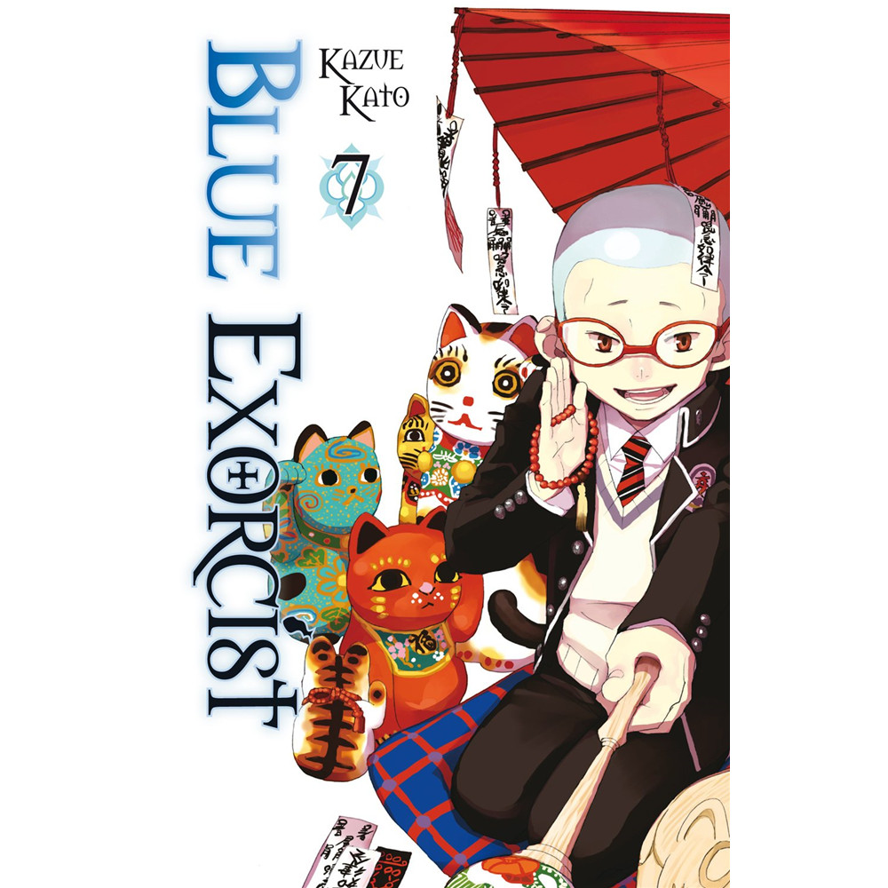 Capa do livro Mangá - Blue Exorcist Vol. 07 - por Kazue Katô - Editora JBC