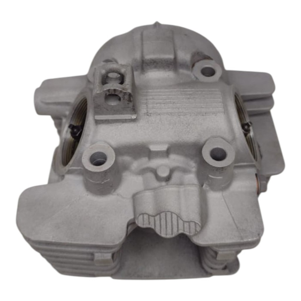 CABEÇOTE COMPLETO SEM CATALISADOR YAMAHA YBR 125 / FACTOR 125 2008 A 2016 ORIGINAL SEMI NOVO