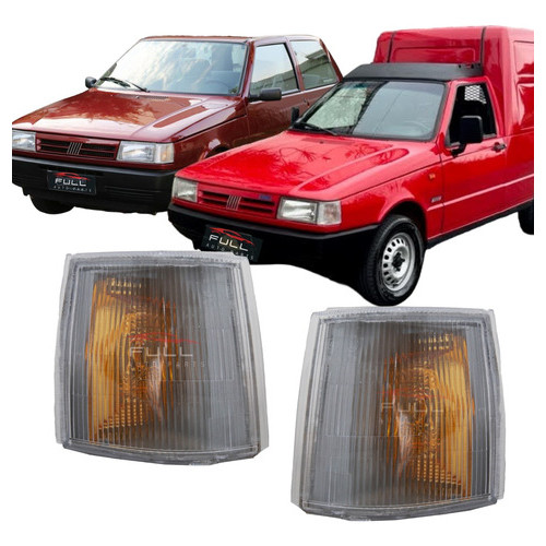 Par Pisca Fiat Uno Elba Premio Fiorino 1991 A 2004 Cristal em Oferta na Shopee