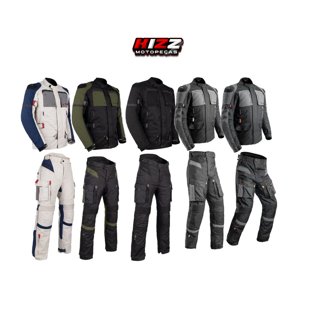 Imagem Kit Jaqueta + Calça Texx Armor Masculina Segurança Total