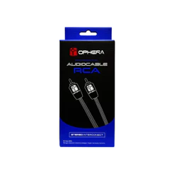Cabo RCA Profissional 5,0M 100% Cobre Ophera - 4620