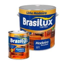 Verniz Imbuia 900ml ou 3,6L – Proteção Brilhante E Acabamento Impecável Para Madeira - BRASILUX