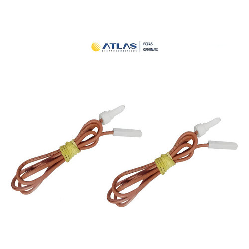 KIT 2 VELAS ELETRODO MESA 270 ATLAS DAKO ACENDEDOR