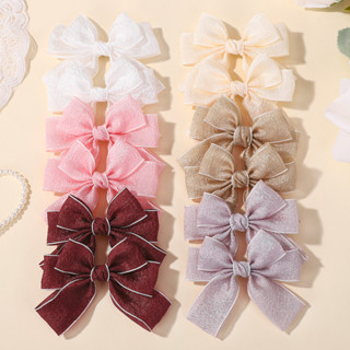 2 Pçs/set Adorável Arco Grampos De Cabelo Cor Sólida Gaze Arcos Clipe Para Crianças Doce Macio Rosa Princesa Meninas Ace em Oferta na Shopee