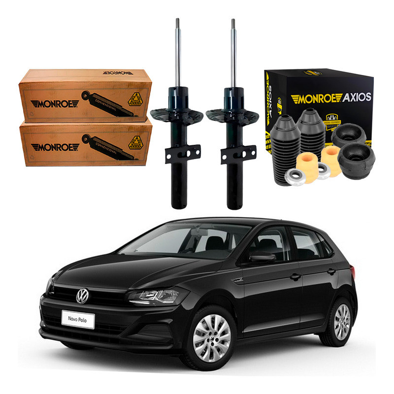Kit Amortecedor Dianteiro Polo 1.0 1.6 2017 A 2022
