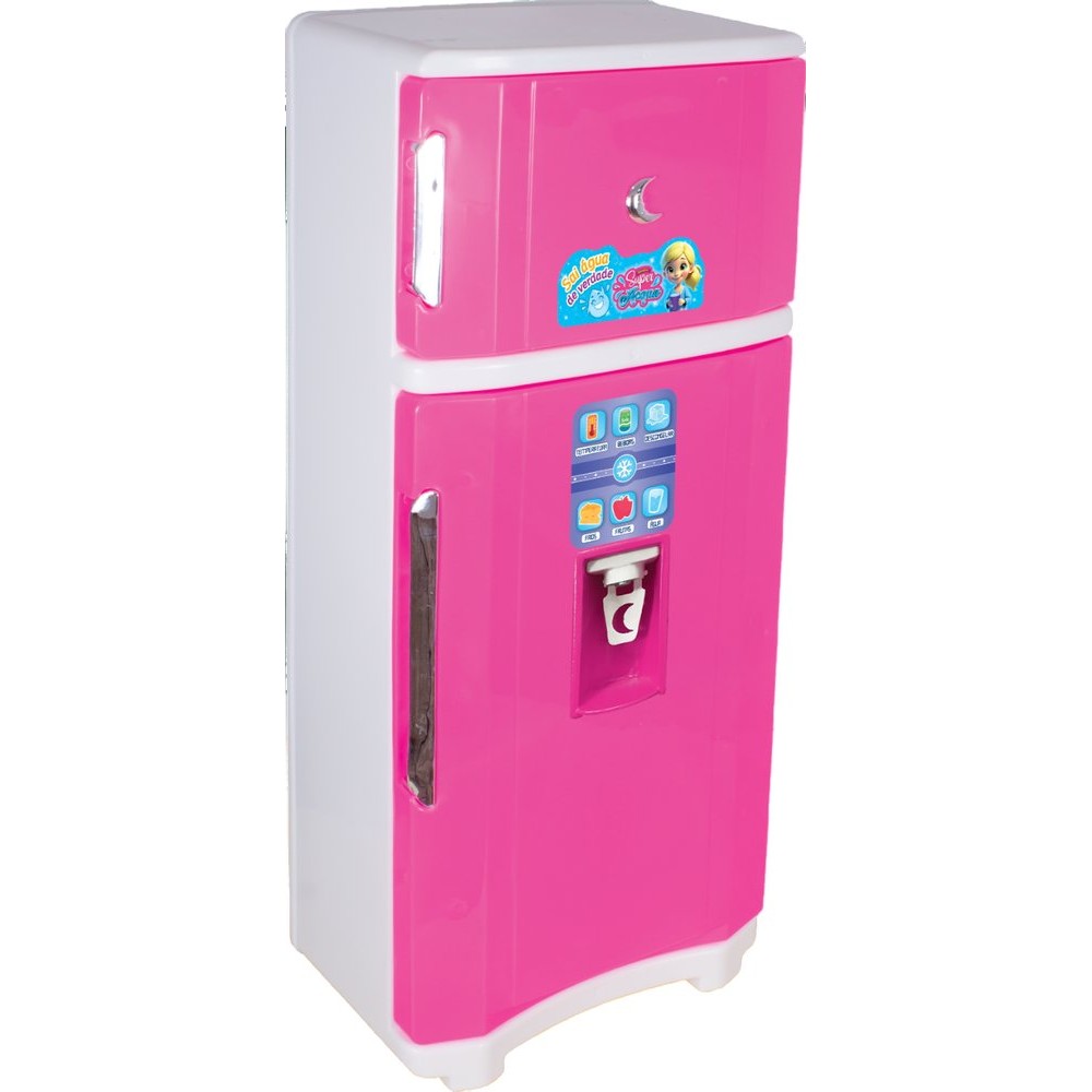 Geladeira Infantil Duplex - Rosa