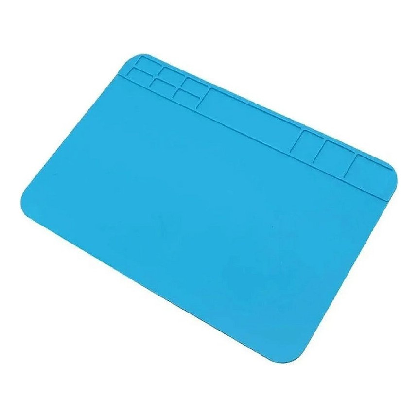 Estação De Trabalho Manta Antiestática Bancada Silicone 30x20cm