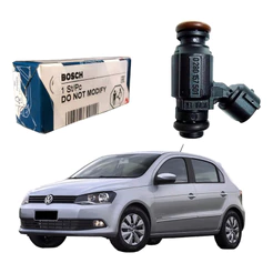 Bico Injetor Bosch Volkswagen Gol G6 1.6 16v Msi 2013 A 2015