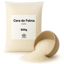 Cera de Palma Vegetal Fabricação Artesanal Velas 500g