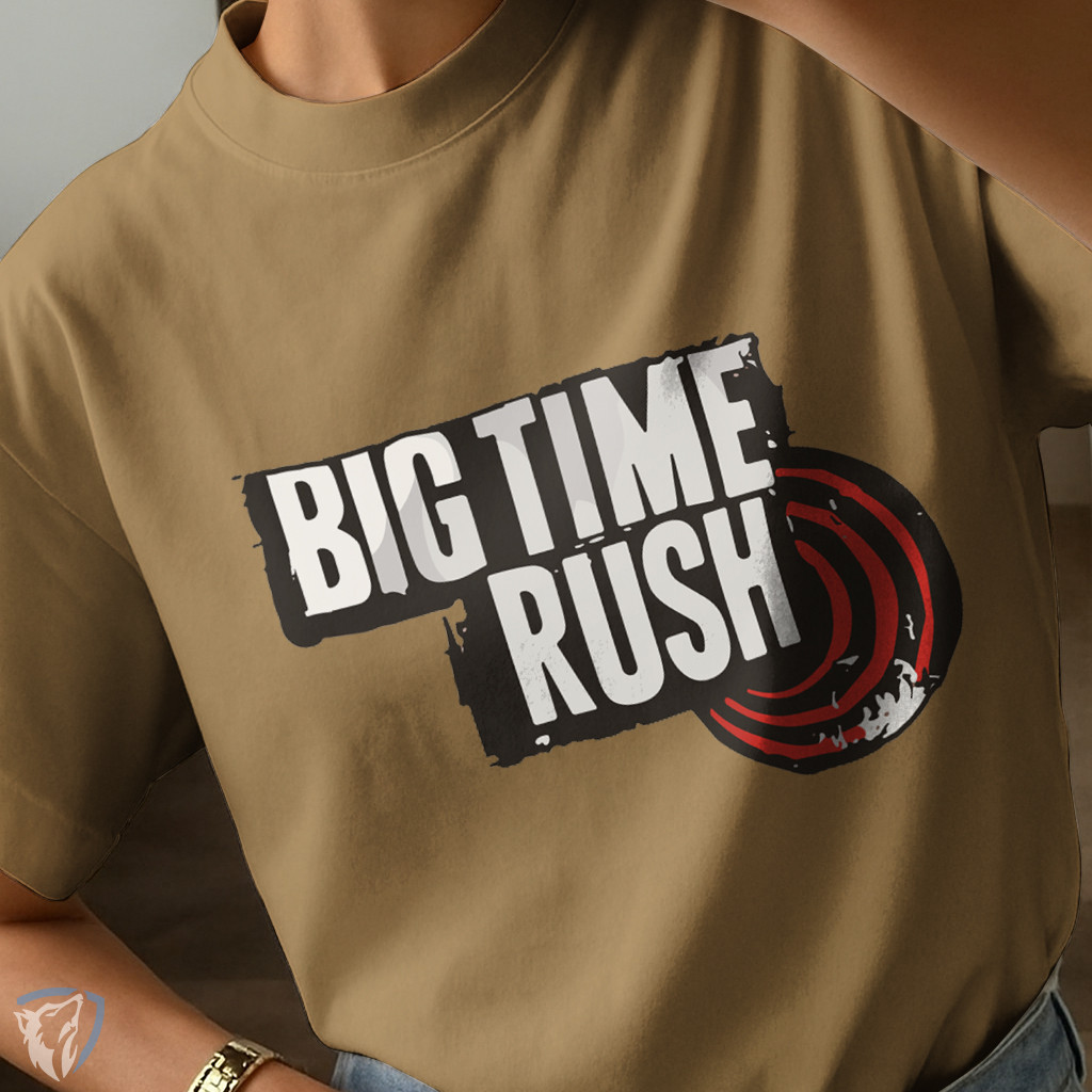 Camiseta Big Time Rush Estampada | T-Shirt Banda Pop Vintage Autêntica