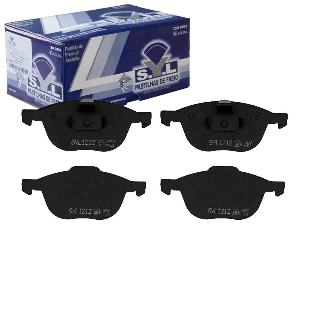Pastilha De Freio Dianteira Ecosport 2005 A 2009 / Focus 2008 A 2009 / C30 2007 A 2010 / S40 2004 A 2010