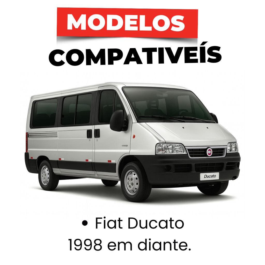 Par Batente Suspensão Mola Traseira Fiat Ducato Jumper Boxer — imagem 2 de 2