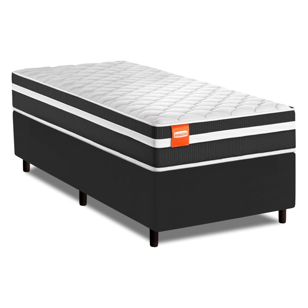 Cama Box Solteiro Molas Ensacadas Bali 88x188x60cm em Oferta na Shopee