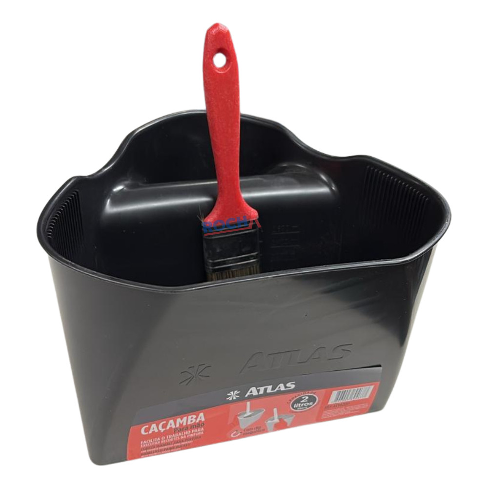 Caçamba De Pintura De Mão Com Imã 2L Atlas AT1420P em Oferta na Shopee