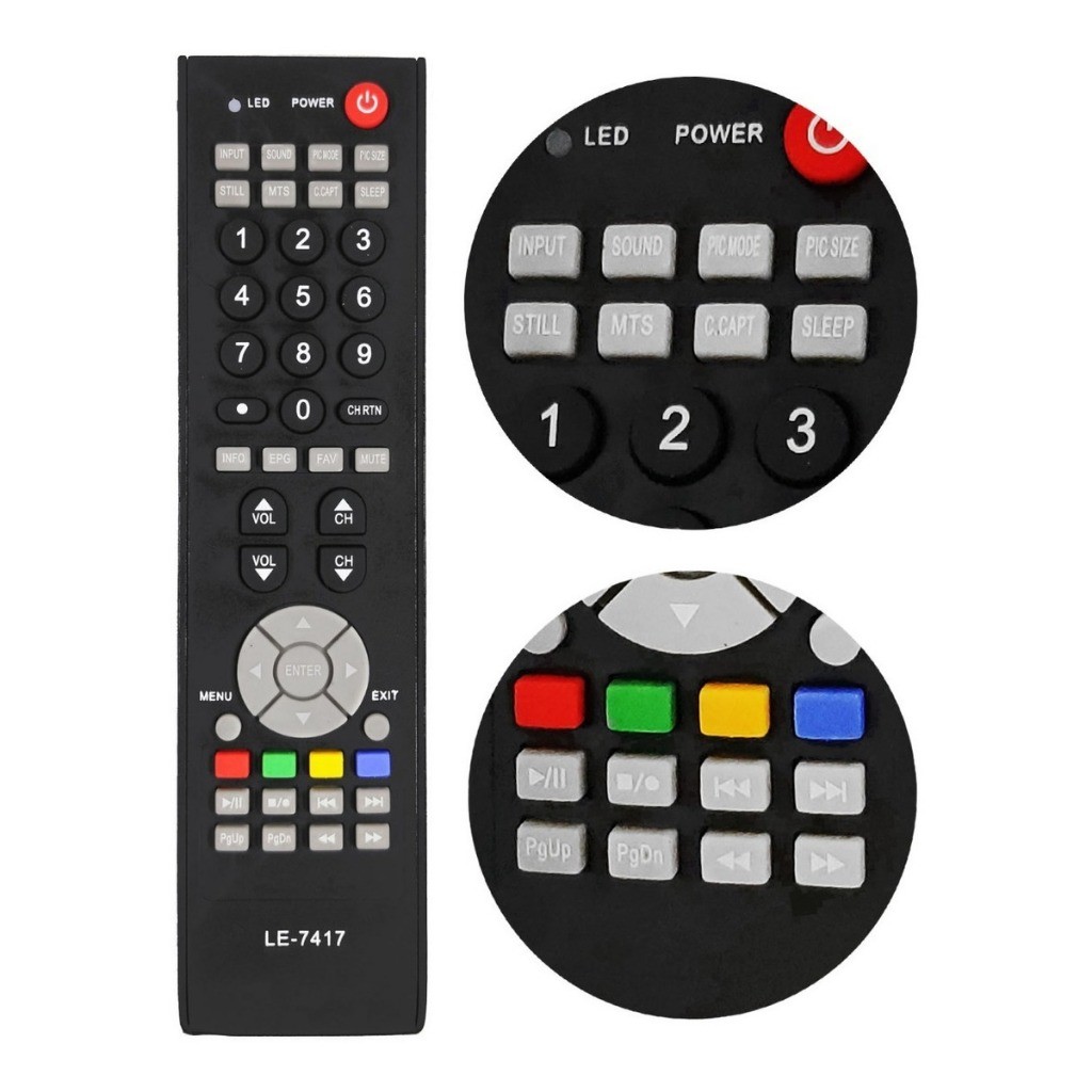 Controle Remoto para Tv Lcd Semp Toshiba  7417