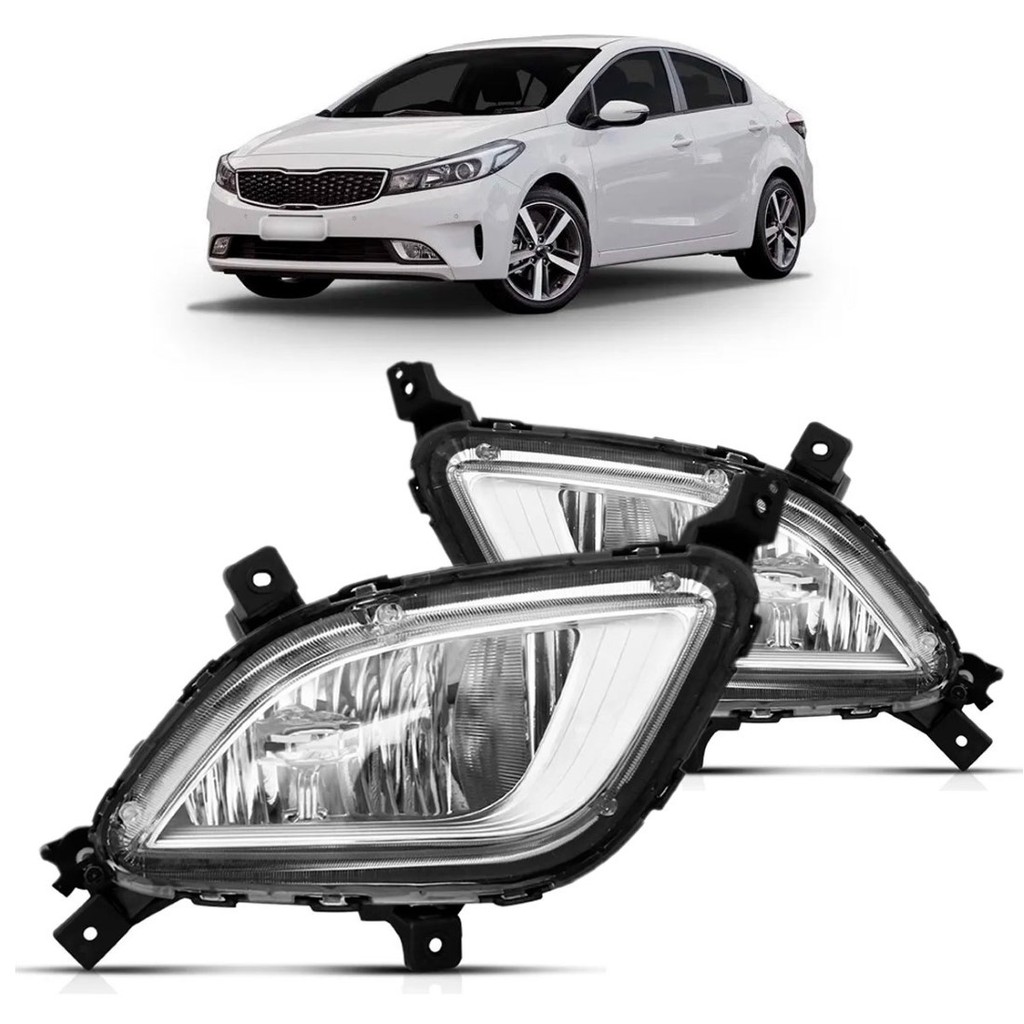 Farol Milha Auxiliar Cerato 2017 a 2019