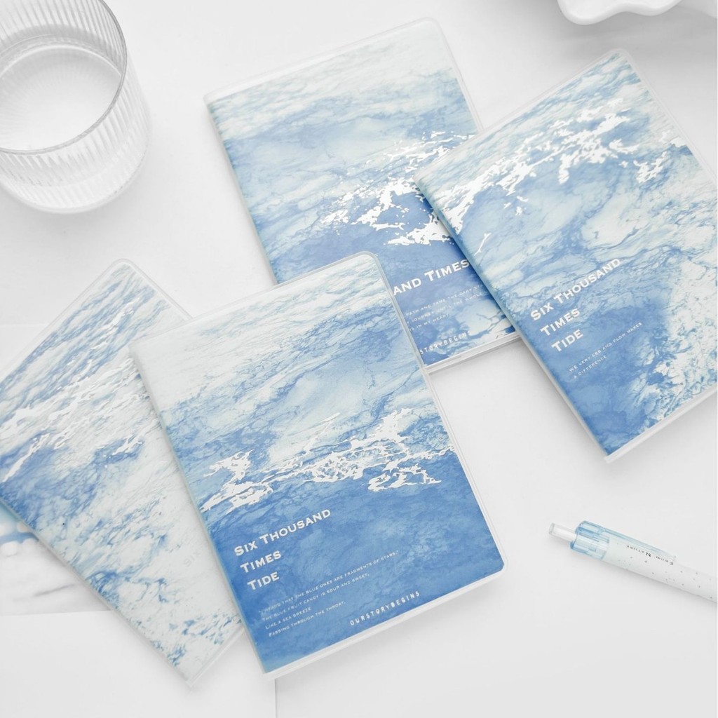 Primeiro produto Azure na moda série a6 manga de borracha livro linha Horizontal livro estudante caderno portátil memora