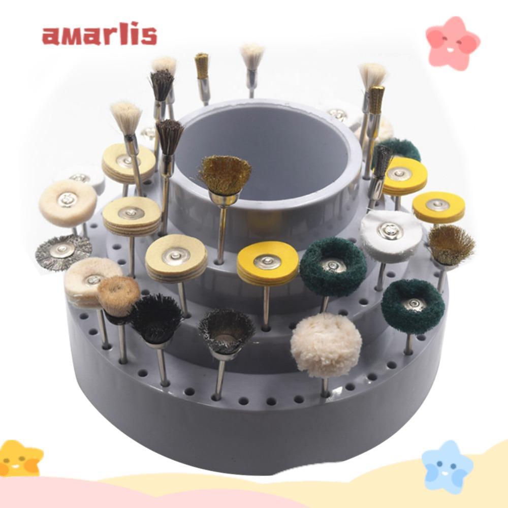 Organizador De Brocas AMARLIS , Caixa De Armazenamento De Ferramentas Rotativa Multifuncional , Peças Artesanais Com Vár