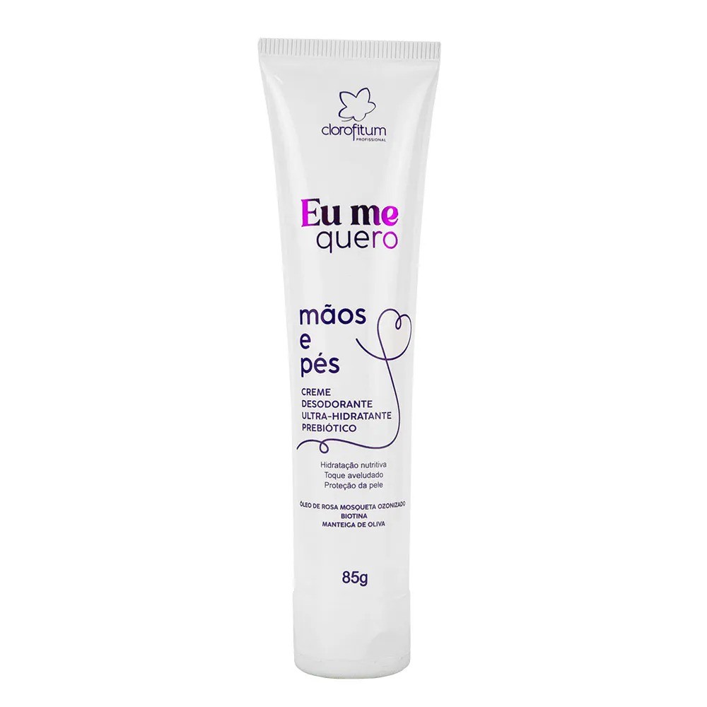 Eu Me Quero Creme Desodorante Para Mãos e Pés 85g