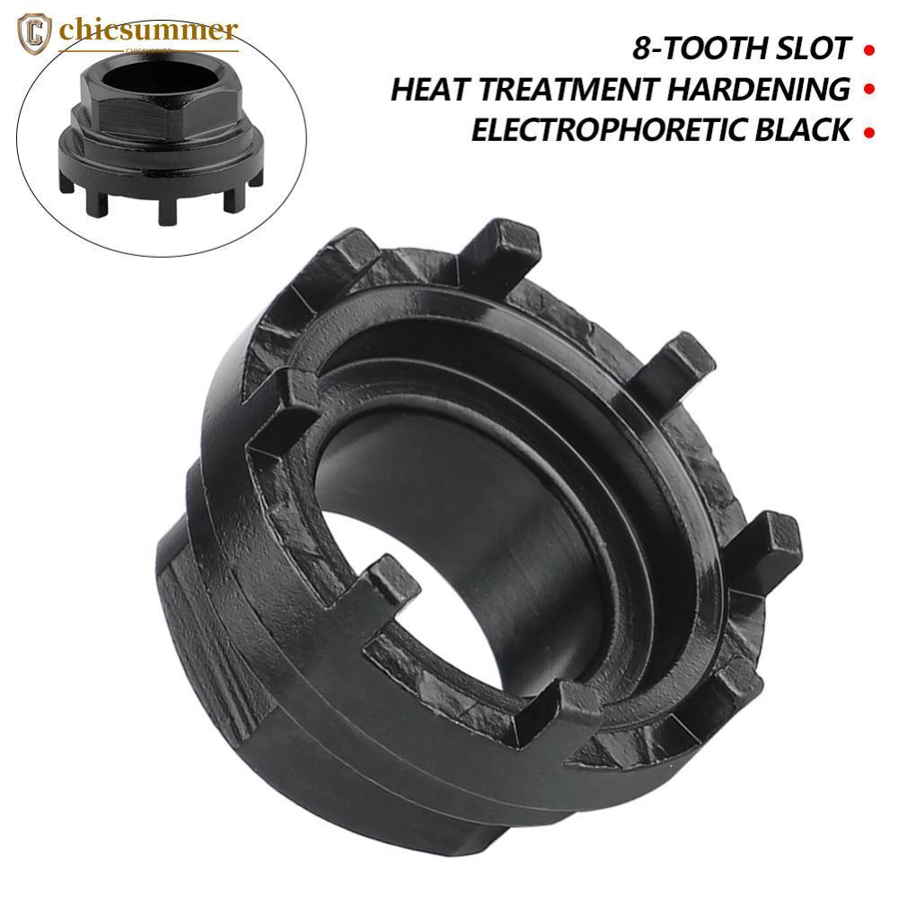 CHICSUMMER Bicicleta Drive-side Suporte Inferior Oito Entalhes Ferramenta Para Copos ISIS BB Instalar e-Bike 8 Dentes Mo