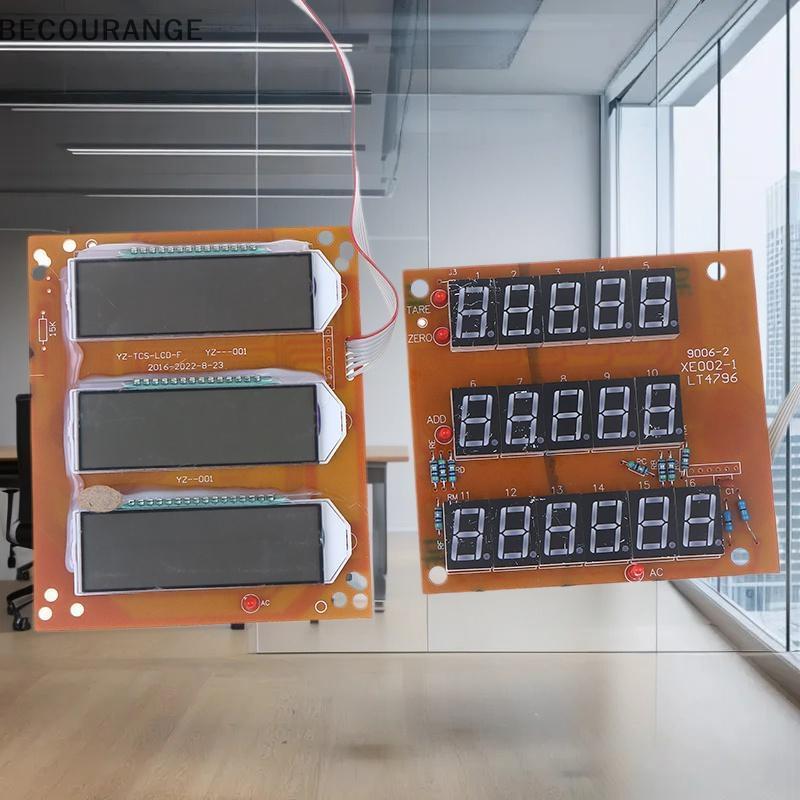 BEC Balança Eletrônica Acessórios Tela De Exibição Placa Circuito LED LCD Plataforma Display Digital NG
