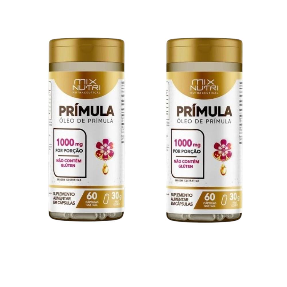 Kit 2 Oleo De Primula com 60Capsulas Suplemento alimentar