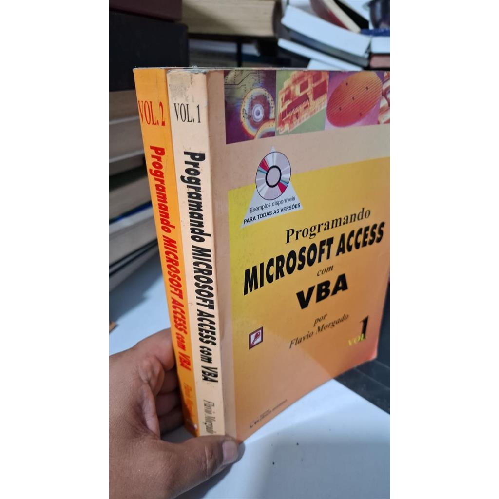 Programando Microsoft Access com VBA - 2 vols  (COM CD) autor Flávio Morgado