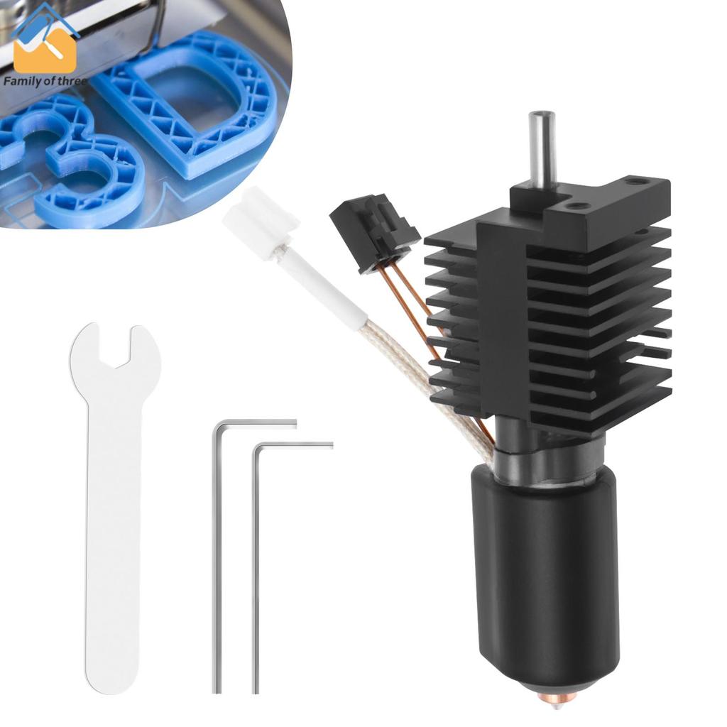 Kit Hotend De Impressão De Alto Fluxo Para Impressora 3D K2 Plus Bloco De Aquecimento Cerâmico SHOPSKC0316