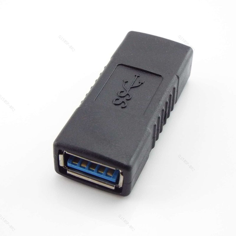 Acoplador Fêmea Para Conector Super Velocidade USB 3.0 Adaptador Extensor Conversor De Conexão Cabos De Computador Portá