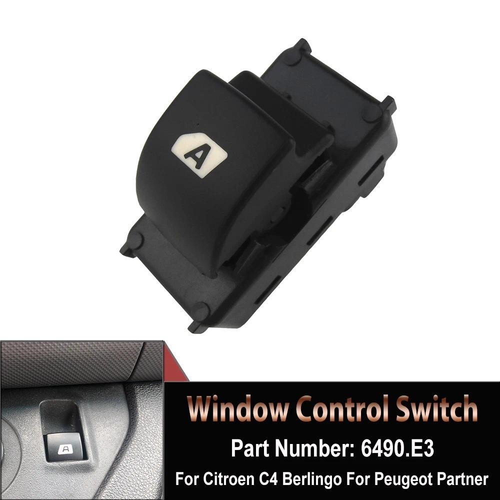 Botão Interruptor Levantador De Vidro Da Janela Lateral Do Passageiro Carro De Alta Qualidade Para Citroen C4 Berlingo P