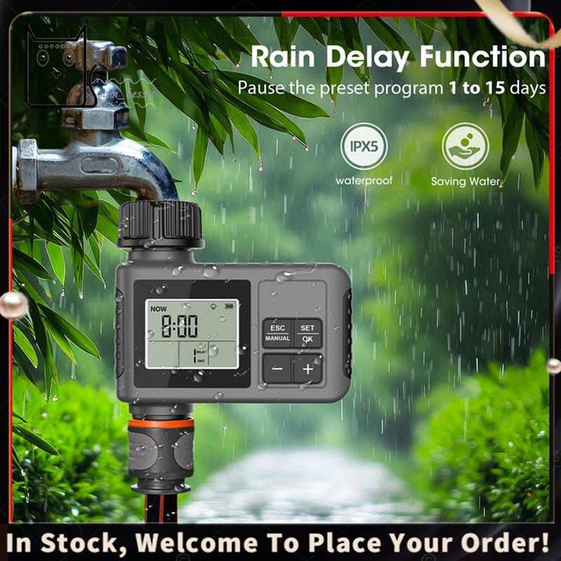 Temporizador De Rega De Jardim Programável , 1 Saída , Sistema De Irrigação , Sprinkler , Válvula De Temporização Inteli