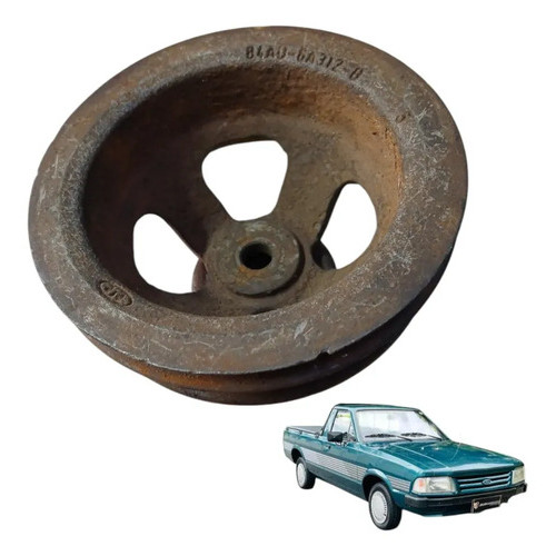 Polia Tripla Virabrequim Ford Pampa Corcel Belina 1975 A 86