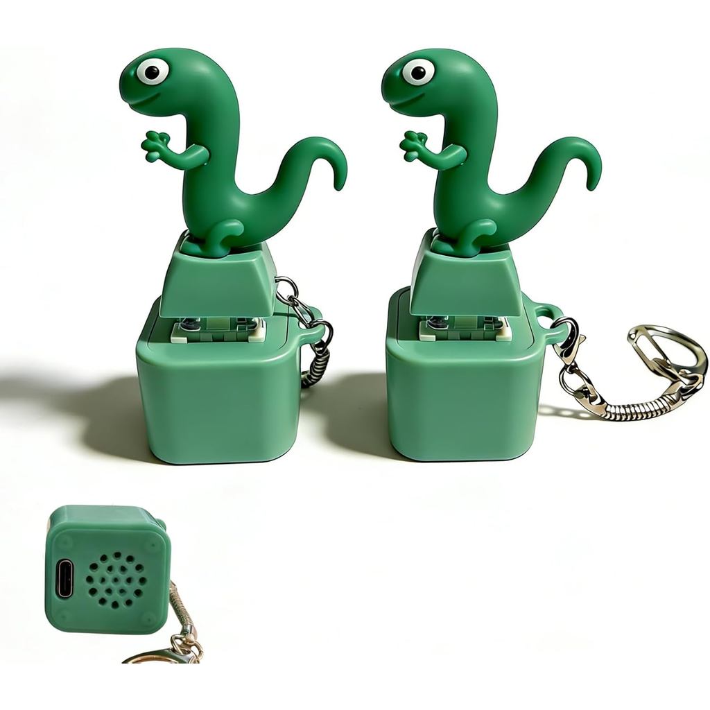 Brinquedos Anti-Stress em Forma de Lagarto, Chaveiro de Lagarto com Som e Luzes Coloridas, Brinquedo Anti-Stress Recarre