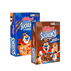 Combo Cereal Sucrilhos Original e Chocolate 240g