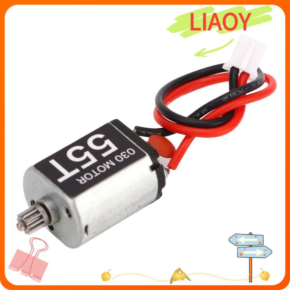 Motor RC Escovado LIAOYING , Leve De Carro Com Engrenagem 11T , Baixo Ruído Para De Esteira Axial SCX24 1/24