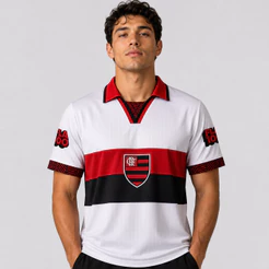 Camisa Flamengo Retro 1995 Away Branca