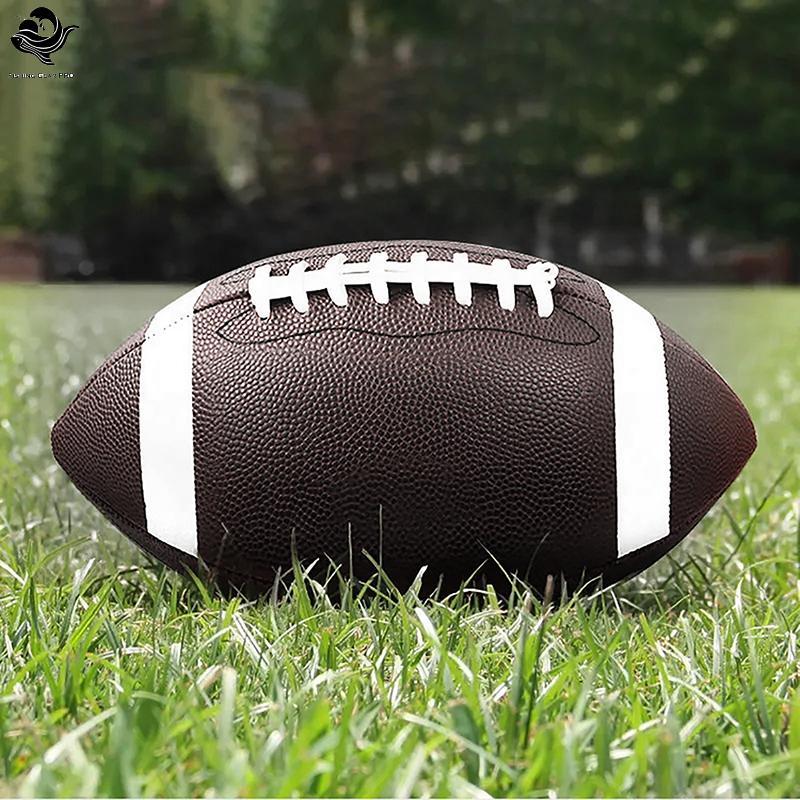 PFG Futebol Americano Rugby Associação Footy Bola Tamanho Padrão 8.5 Polegada Esportes Para Homens Mulheres Crianças FG