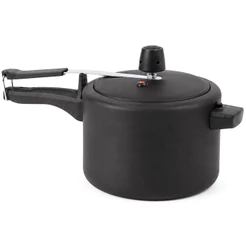 Panela de Pressão 4,5 L Brinox Ceramic Life Vapt Antiaderente 20cm Preta