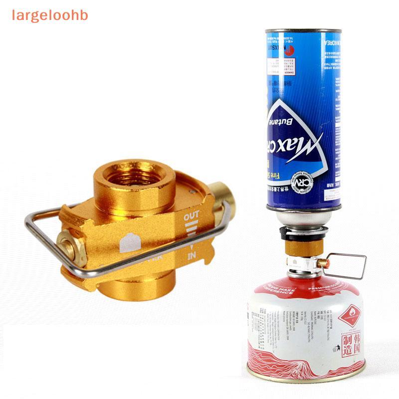 [largeloohb] Camping Gas Saver Plus Conversor De Gás Shifter Recarga Adaptador De Conversão De Tanque Plano