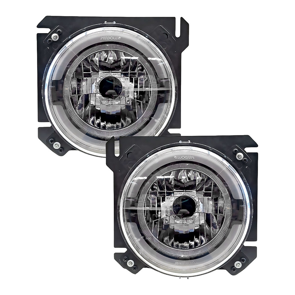 Par Farol VW Constellation 2006 a 2022 H4 Drl Led Iluminação De Caminhão 24250 24280 19330 19320
