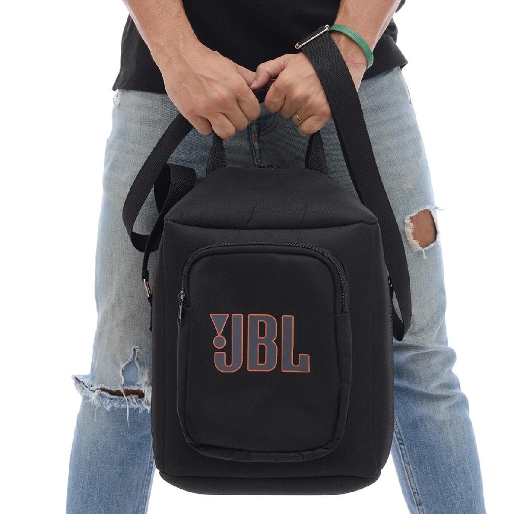 Bolsa Case Bag Protetora Para Caixa Jbl Partybox Encore 2 Acolchoada Com Bolso Impermeavel em Oferta na Shopee