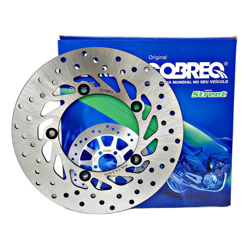 DISCO DE FREIO DIANTEIRO COBREQ 0027-DIS YAMAHA FAZER FACTOR 125i 150 2016 EM DIANTE em Oferta na Shopee