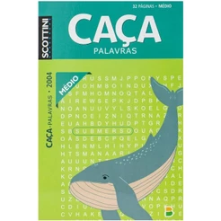 Scottini Caça-palavras com 32 pág | N.2004 | Médio