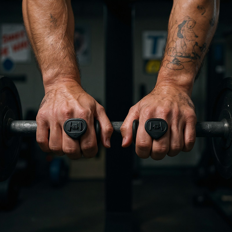 Protetor Premium Entre os Dedos Academia Grip Exclusivo Único Confortável