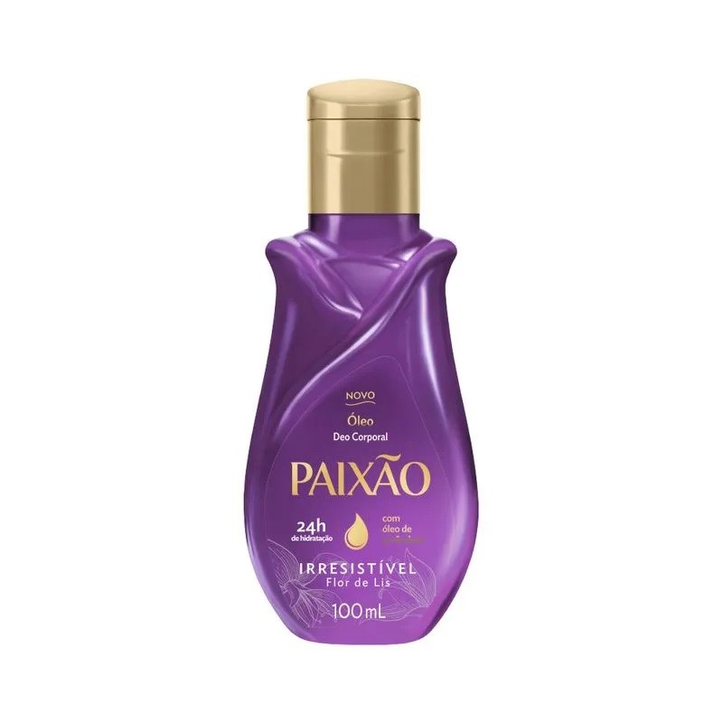 Paixão Óleo Corporal Irresistível Flor De Lis-100Ml