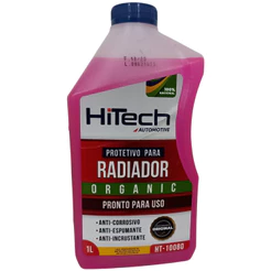 Aditivo Hitech Rosa Pronto para Uso 1L para Radiadores de Carros