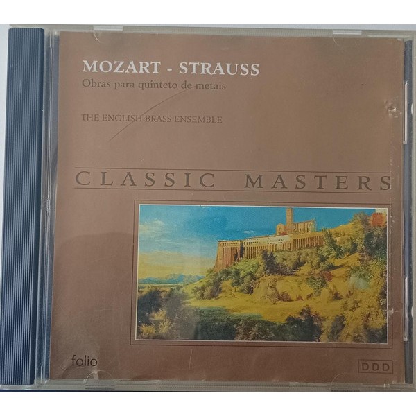 CD Mozart, Strauss Obras Para Quinteto de Metais